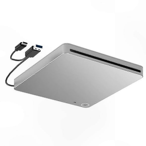 External Blu Ray DVD Drive, USB 3.0 and Type-C CD DVD Player for Laptop and PC