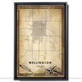 thumbnail image 2 of Wellington Vintage Map Prints Canvas, Texas Map Art Canvas, Canvas, Wellington Map City style vintage Canvas , Canvas Wall Art, Street Map Artwork Canvas, 2 of 6