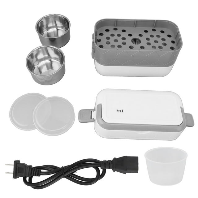 Oubit Portable Electric Lunch Box,Portable Electric Lunch Box Portable Food Heater Electric Lunch Box Luxury Finish
