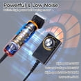 thumbnail image 2 of Carpet Trimmer, 200W Powerful Carpet Rug Shears Kit with 2 Blades & 2 Limit Combs, 2000-6000RPM Speed Adjustable Rug Tufting Carver Clippers, 2 of 6