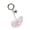 Pink, variant on Artistic Acrylic Keychain Symbolic Jewelry Accessory For Keys Purses Stylish Practical Present Jewelry