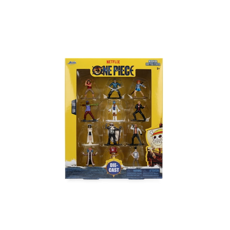 One Piece Netflix Nano Metalfigs 12-Pack Die-cast Figures Set