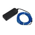 thumbnail image 1 of 5 Metros/16 Pies Neón Brillante EL Cable Tira Azul Luz para Coche Interior, 1 of 1