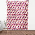 thumbnail image 3 of Ambesonne Aloha Fabric by the Yard Upholstery, Paradise Island Rainforest, 1 Yard, Multicolor, 3 of 4