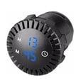 thumbnail image 1 of Decodeary Car Digital Display Clock Time Clocks Replacement Part Vehicle Accessory Blue Light, 1 of 6