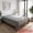 Gray 63"x91", variant on Unique Bargains Cotton Flat Sheet Soft and Cozy Bedding Essential Blue 91"x96"