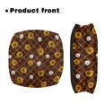 thumbnail image 2 of HELLHERO Walker Seat Covers Sunflower Daisy Backrest Covers & Waterproof for Seniors Men Women Indoor Outdoor with Washable, 2 of 7