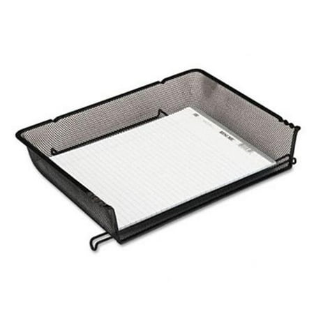 - Rolodex 62555 Nestable Mesh Stacking Side Load Letter Tray Wire Black