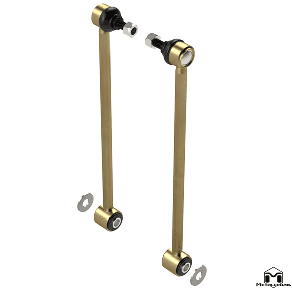 JK Wrangler Front Sway Bar Link Extension Kit, 14.5"