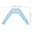 thumbnail image 2 of SWETRACE 1Pack Blue Chinlon Shawl Arm Sleeve for Sun Protection Cycling Running Outdoor Sports 19.65x19.65 Inch, 2 of 8