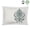 Trellis Green, variant on A1HC Reversible Print Organic Cotton Pillow Sham (Set of 2) | GOTS Certified Organic Cotton Pillowcase