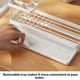 thumbnail image 4 of Portacepillos de metal | Organizador de baño con orificios de ventilación | Blanco o negro | Gran capacidad para pasta de dientes, maquinillas de afeitar y artículos de aseo, 4 of 9