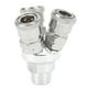 thumbnail image 4 of Acoplador rápido de forma giratoria, Acoplador rápido de 3 vías Acoplador rápido de forma Accesorios para compresores de aire Instalación sin esfuerzo, 4 of 8