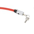 thumbnail image 3 of Bicycle Cable Lock, Sturdy and Durable, Steel, Portable, Wide Application, Easy to Use, for Bicycle, Motorcycle, Gate, Red, 3 of 4