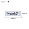 thumbnail image 2 of 20pcs Handmade with Love Sewing Labels Kit Embroidered Label Tags for Sew on Clothing, 2 of 6