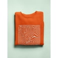thumbnail image 3 of Optical Waves Techno Style Sweatshirt Women -Image by Shutterstock, Female XX-Large, 3 of 4