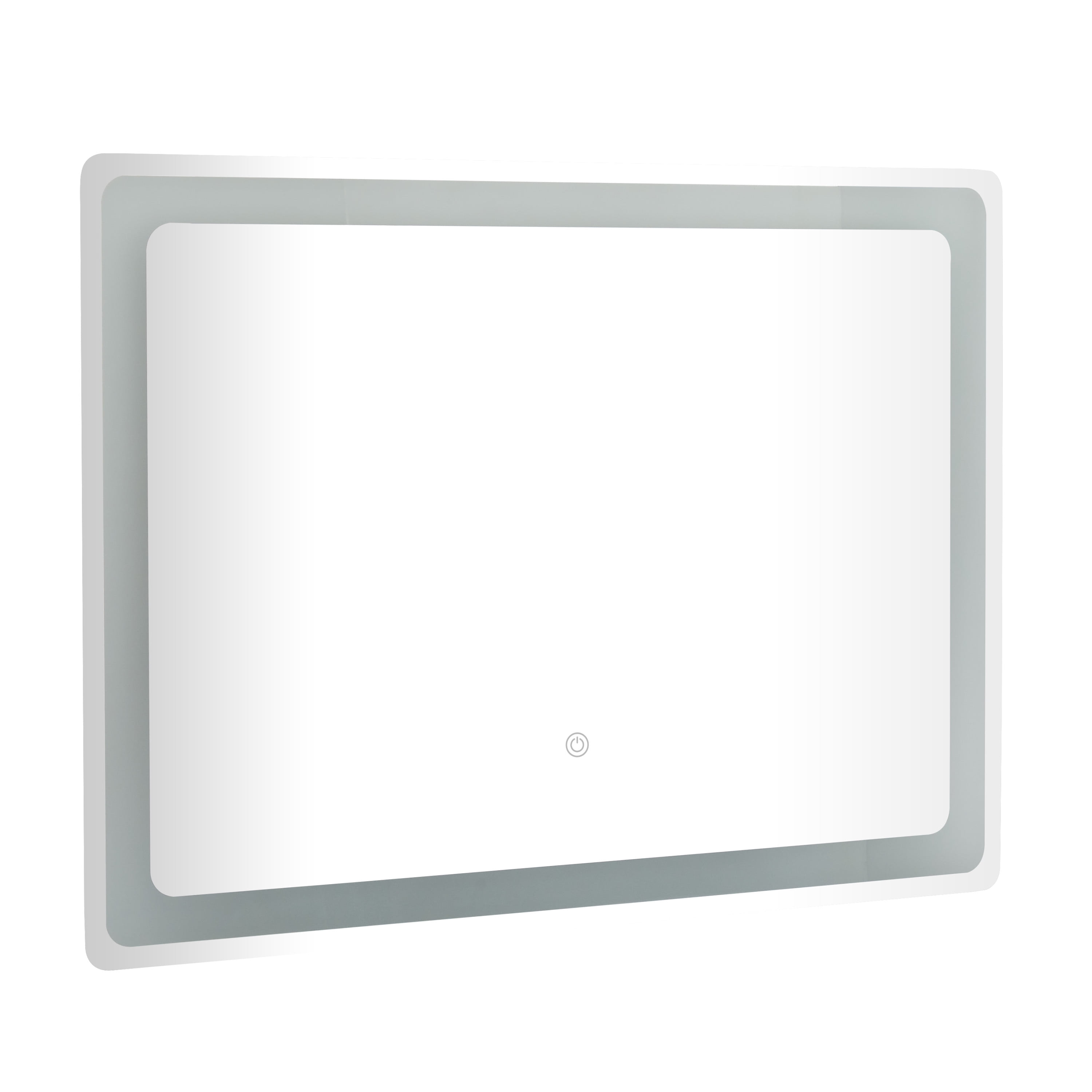 DecMode 32" x 24" Silver LED Mirror