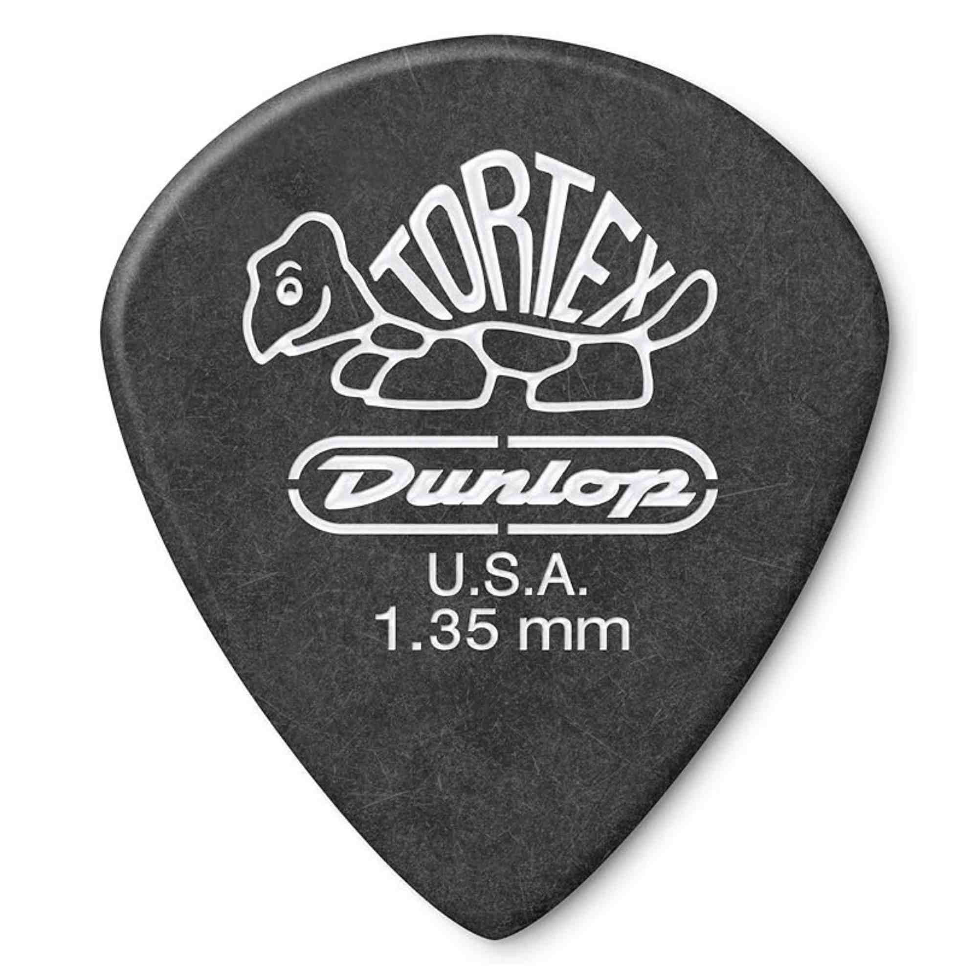 Dunlop Tortex Black Jazz III Xl Refill Bag, 1.35mm, 72 picks
