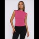 thumbnail image 4 of Camisetas Básicas Sin Mangas para Salir de Mujer, Cuello Alto, Ropa de , Camisetas Lindas Sin Mangas, Conjuntos de Verano Y2K. Rosa Roja L, 4 of 8