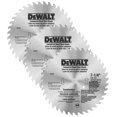 thumbnail image 1 of Hoja de sierra circular DEWALT DW3325, 40 dientes, 7 1/4 pulgadas, paquete de 3, 1 of 1