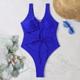 thumbnail image 6 of Sngxgn Women's Training Adjustable Strap Swimsuit(Blue,S), 6 of 7