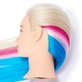thumbnail image 4 of Cabeza de maniquí Hairingrid de 26 a 28 pulgadas con cabello sintético, 4 of 8