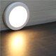 thumbnail image 2 of Bewildely Sensor de movimiento IR infrarrojo magnético, luces LED de pared, luz nocturna, encendido/apagado automático, funciona con pilas para pasillo, Iluminación y accesorios cálido Bewildely HA026106-02, 2 of 6