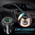 thumbnail image 3 of Cargador De Teléfono Usb DC 12V-24V Dual USB Cargador de teléfono para automóvil QC 3.0 PD Adaptador de enchufe de carga rápida Sywqhk Accesorios para autos y motos, 3 of 4