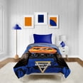 thumbnail image 2 of Monster Jam Smash & Mash 62x90 Silk Touch Blanket, Kid, Polyester, Blue & Orange, Feld Entertainment, 2 of 10