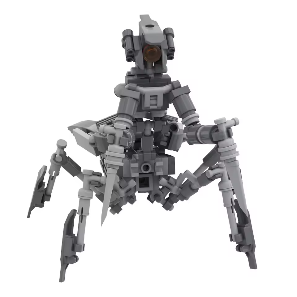 thumbnail image 3 of GZBricker Mecha Mantis Building Sets Compatible with Lego Animals Insect Multi-legged Model for Adults, 3 of 4