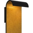 thumbnail image 4 of Quoizel Lunar Integrated LED Matte Black Outdoor Wall Lantern, 4 of 7