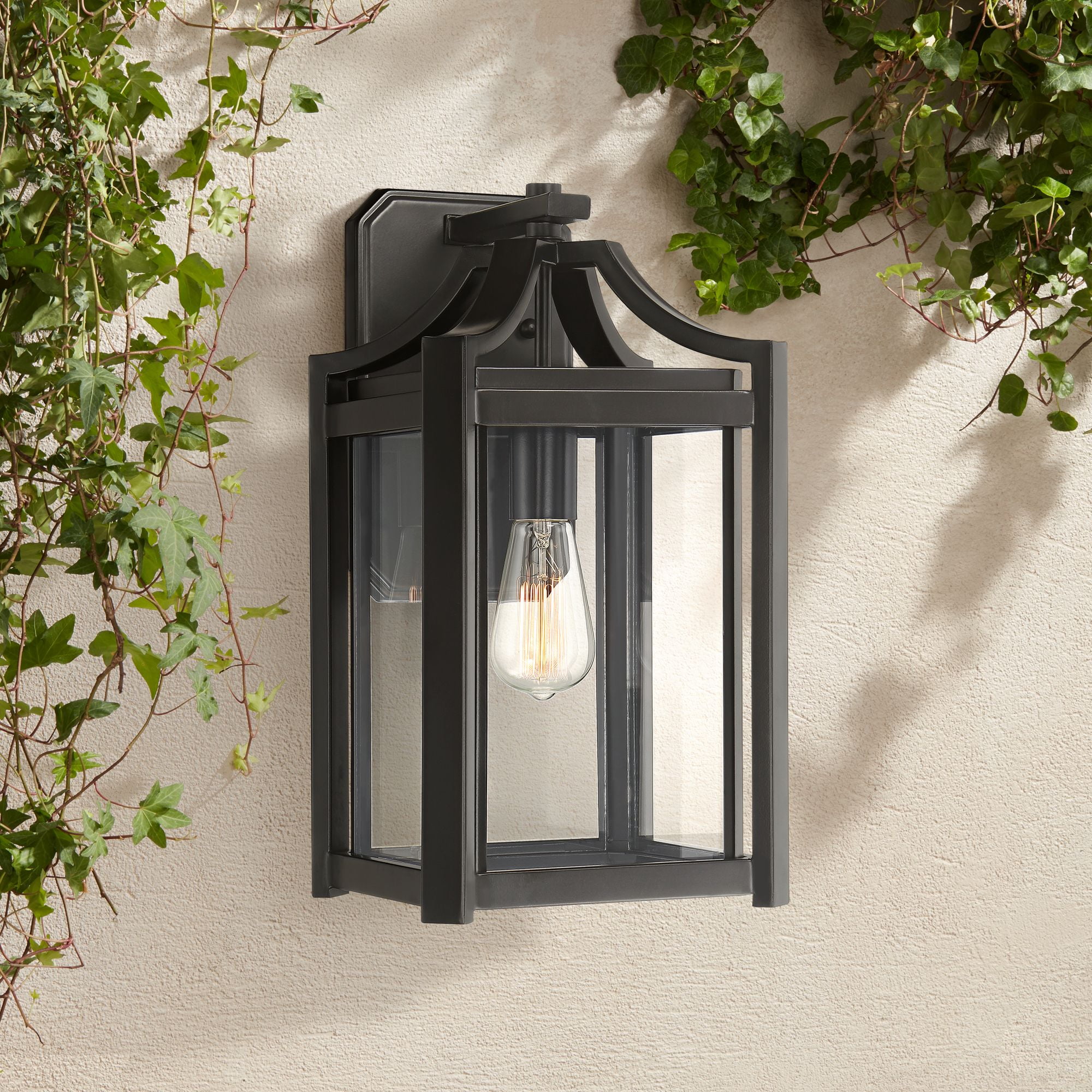 Details about   Classic Farmhouse Single Light With Shade Crestwood Wall Sconce in Vintage White 