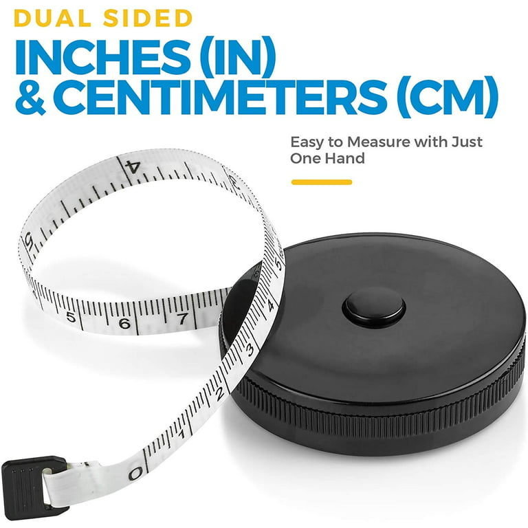 MEDca Tape Measure for Body Measuring Tape, (Pack of 2) Dual - Plastic