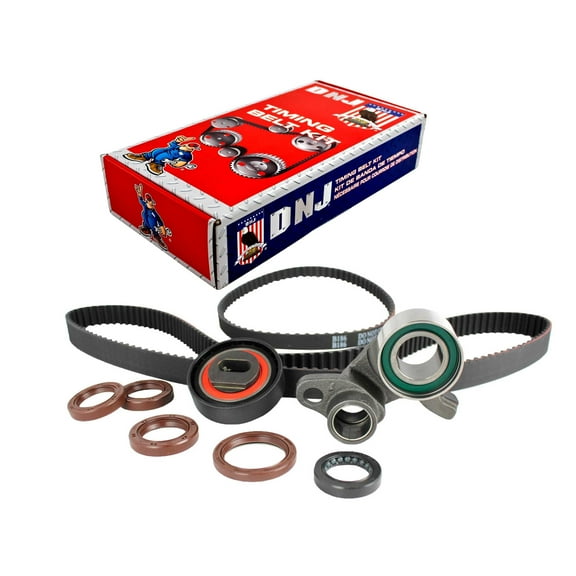 DNJ TBK223 Timing Belt Kit Fits Cars & Trucks 93-01 Honda Prelude 2.2L L4 DOHC 16v