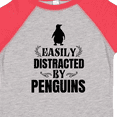 thumbnail image 4 of Inktastic Easily Distracted by Penguins Boys or Girls Toddler T-Shirt, 4 of 5