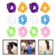 thumbnail image 3 of BRIGHTFUFU 12 piezas LED LED Light Hairsorios Cabello Scrunchies Satin Elastic Bands Cabello, 3 of 8