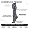 thumbnail image 4 of Picia Daisies Flowers Printed Sports Compression Socks - 15-20mmHg Graduated Compression, High-Performance Soft and Breathable Socks for Men and Women, 4 of 5