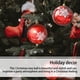 thumbnail image 4 of Paquete de 6 Bolas de decoración de Navidad Colgantes de Navidad Árboles de árboles Adornos Ceremonia Party Decorations Hotel Home Supplies Red kenally HA009800-02B, 4 of 6