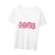 thumbnail image 3 of Camiseta de verano para mujer, ropa estampada con letras, trajes transpirables, camiseta básica M Yuyangstore Camiseta para mujer, 3 of 8