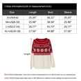 thumbnail image 6 of Fair Isle Sweaters for Women Plus Size Vintage Long Sleeve Crewneck Knitted Sweater Graphic Print Sweater Pullover Alsol Lamesa, 6 of 6