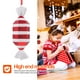 thumbnail image 3 of Colgante con diseño de caramelo (1 unidad) para decoración navideña del hogar, 3 of 8