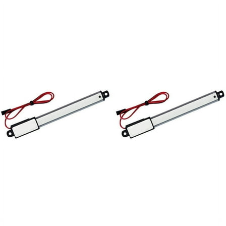 2X DC 12V Waterproof IP54 Mini Linear Actuator 100 mm Stroke Electric Linear Motor Window Opener 30 mm/S Speed