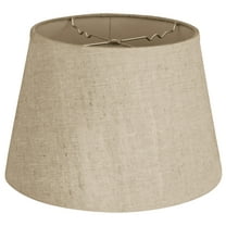 Royal Designs 12" Empire Hardback Lamp Shade Linen Belgium