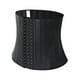 thumbnail image 3 of Minnieouse Entrenador de cintura deshuesado de acero, faja recortadora, accesorios de gimnasio de látex, atuendo de Fitness para Yoga, Ropa interior Negro/XL, 3 of 6