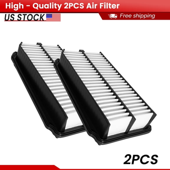 ACB ZONE 2 x Engine Air Filter for Honda Odyssey 1999 2000 2001 V6 3.5L, OEM Engine Air Filter (CA8760)