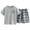 Grey, variant on Toddler Pajamas Short Sets Toddler Pajamas Summer Pjs Short Sets Baby Sleepwear Car Soccer Jammies Size 14-15 Years