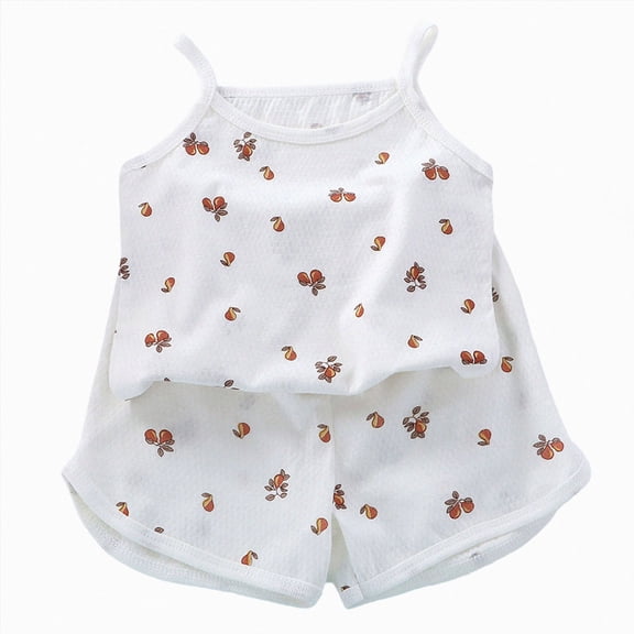 Toddler Girls'S Short Sleeve T-Shirt And Short Outfit Set Baby Girls Clothes 6-12 Months 12-24 Months 2t 3t 4t 5t 6t 7t Children 9-10 Years