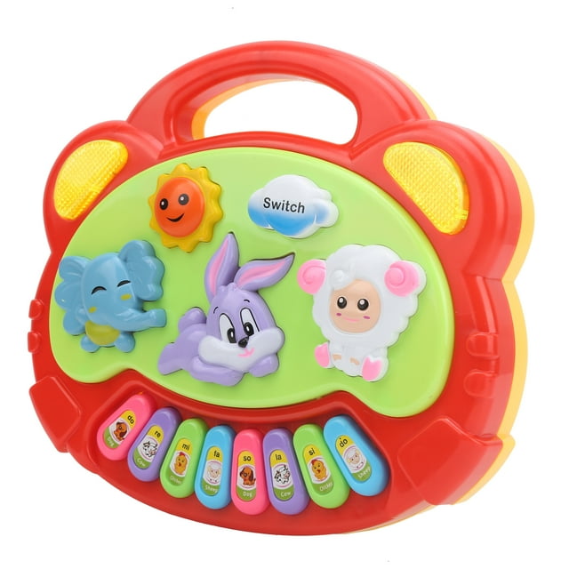 Juguete musical BuyWeekMX teclado musical patrón animal