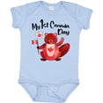 thumbnail image 3 of Inktastic My 1st Canada Day with Red and White Maple Leaves Boys or Girls Baby Bodysuit, 3 of 5