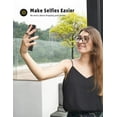 thumbnail image 4 of Lamicall Finger Ring Stand : Universal Cell Phone Ring Holder for All Phones - Black, 4 of 7